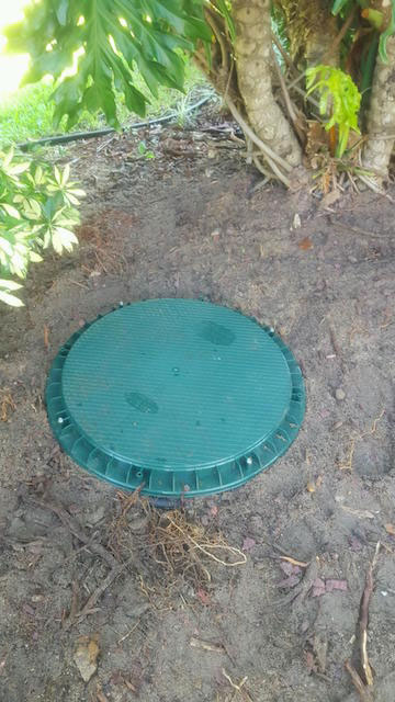 Septic Cover Level With Landscaping