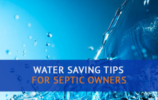 Water Saving Tips for Septic Owners