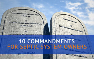 10 Commandments for Septic Owners