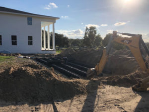 Drainfield Installation in Central Florida