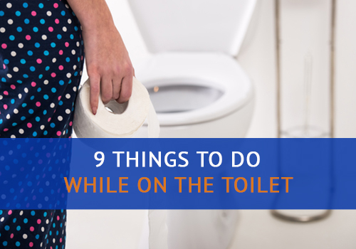 9 Things to Do While on the Toilet
