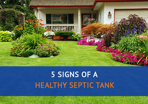 5 Signs of a Healthy Septic Tank