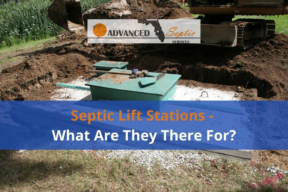 Septic Lift Stations, Advanced Septic Services