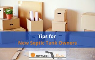 Moving Boxes, Tips for New Septic Tank Owners