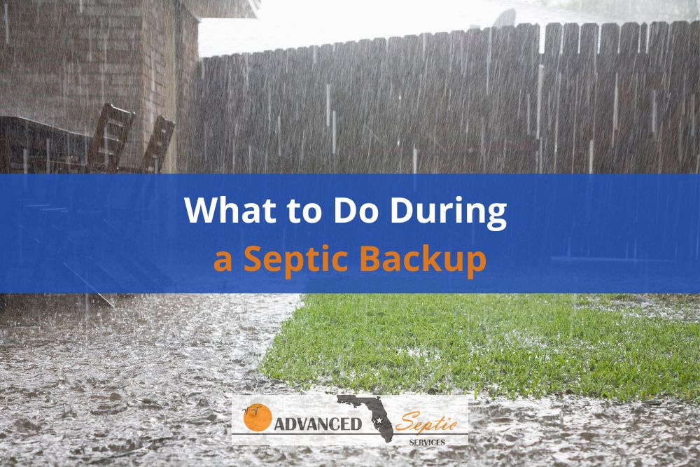 What to do During a Septic Backup, Advanced Septic Services of Florida